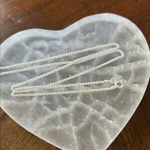 Made in Italy Sterling silver wheat chain